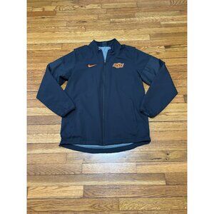 Nike Dri-Fit Oklahoma State Cowboys Men's Full Zip Jacket Size Medium Black